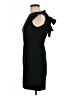 Zara Basic Solid Black Cocktail Dress Size M - photo 5