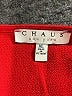 Chaus Red 3/4 Sleeve Blouse Size XL - photo 7