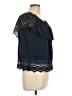 No Boundaries 100% Polyester Blue Short Sleeve Blouse Size XL - photo 4