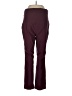 Rafaella Solid Burgundy Active Pants Size 12 - photo 2