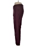 Rafaella Solid Burgundy Active Pants Size 12 - photo 5