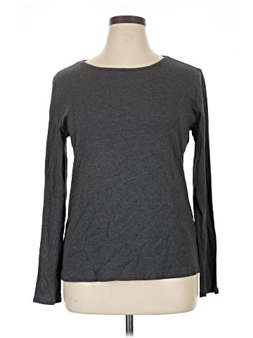 Liz Claiborne Long Sleeve T-Shirt (view 1)