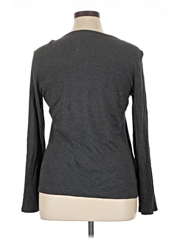Liz Claiborne Long Sleeve T-Shirt (view 2)