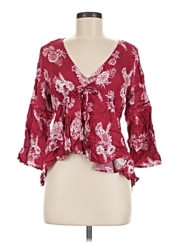 American Rag Cie 3/4 Sleeve Blouse (view 1)