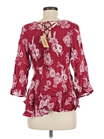 American Rag Cie 3/4 Sleeve Blouse (view 2)