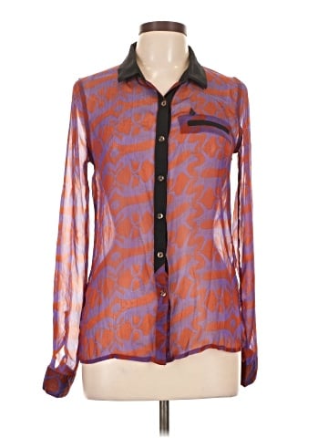 Volcom Long Sleeve Blouse (view 1)