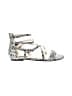 Nine West Silver Sandals Size 7 1/2 - photo 1