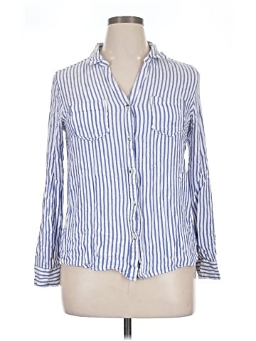 Tinsel Long Sleeve Button-Down Shirt (view 1)