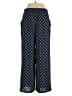 Ninety 100% Polyester Polka Dots Blue Casual Pants Size L - photo 2