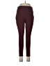 Nine West Solid Burgundy Active Pants Size L - photo 1