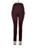 Nine West Solid Burgundy Active Pants Size L - photo 2