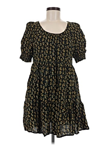 Lavender Brown Casual Dress (view 1)