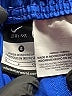 Nike 100% Polyester Color Block Blue Athletic Shorts Size S (kids) - photo 3