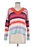 CAbi Stripes Purple Pullover Sweater Size M - photo 1