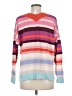 CAbi Stripes Purple Pullover Sweater Size M - photo 2