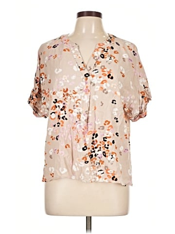 Tribal Short Sleeve Blouse (view 1)
