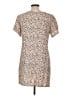 Volcom 100% Viscose Animal Print Tan Casual Dress Size 10 - photo 2