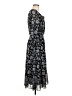 DR2 100% Polyester Paisley Gray Casual Dress Size M - photo 4