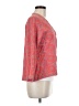 Sigrid Olsen 100% Viscose Red Kimono Size M - photo 4