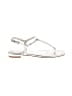 J.Crew Factory Store Silver Sandals Size 9 - photo 1