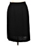 St. John Solid Black Formal Skirt Size 12 - photo 1