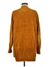Seven7 100% Polyester Gold Cardigan Size M - photo 2
