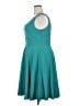 Unbranded Solid Teal Casual Dress Size XXL - photo 5