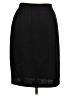 St. John Solid Black Formal Skirt Size 12 - photo 2