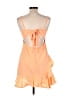 Mi ami Orange Cocktail Dress Size L - photo 2