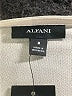 Alfani Metallic Ivory Short Sleeve Blouse Size M - photo 6