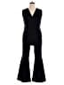 SPANX Solid Black Jumpsuit Size XL - photo 1