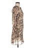 B. Darlin 100% Polyester Animal Print Tan Cocktail Dress Size 7 - photo 4