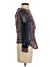 Zara Blue 3/4 Sleeve Blouse Size S - photo 4
