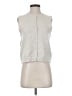 Dynamite Silver Ivory Sleeveless Button-Down Shirt Size XS - photo 1