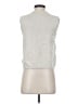 Dynamite Silver Ivory Sleeveless Button-Down Shirt Size XS - photo 2