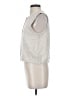 Dynamite Silver Ivory Sleeveless Button-Down Shirt Size XS - photo 5