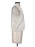 Dynamite Silver Ivory Sleeveless Button-Down Shirt Size XS - photo 4