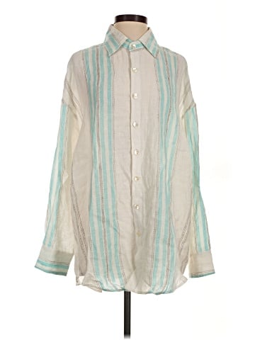 Vitamin A Long Sleeve Button-Down Shirt (view 1)