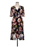 Connected Apparel Floral Black Cocktail Dress Size 14 - photo 1