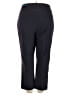 Worthington Solid Black Active Pants Size 3X - photo 2