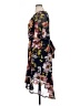 Connected Apparel Floral Black Cocktail Dress Size 14 - photo 5