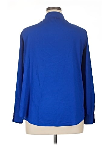 Calvin Klein Long Sleeve Blouse (view 2)