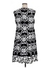 Studio One Graphic Black Casual Dress Size 16 - photo 2