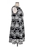 Studio One Graphic Black Casual Dress Size 16 - photo 4