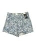 Levi's 100% Cotton Print Blue Denim Shorts Size 26 waist - photo 1