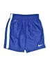 Nike 100% Polyester Color Block Blue Athletic Shorts Size S (kids) - photo 1