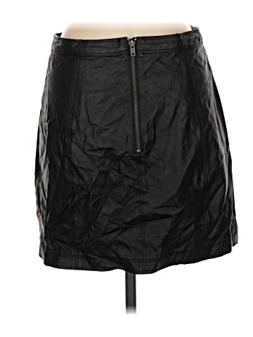 Abercrombie & Fitch Faux Leather Skirt (view 2)