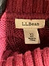 L.L.Bean 100% Cotton Burgundy Turtleneck Sweater Size XS - photo 7