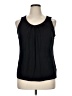 Relativity Black Sleeveless Blouse Size XL - photo 1