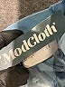 ModCloth 100% Lyocell Blue Denim Skirt Size L - photo 5